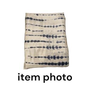 Darzzi | Shibori Throw Indigo Natural